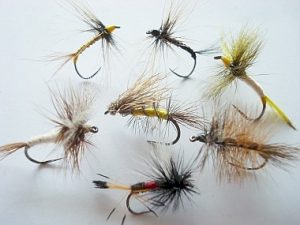Hand tied flies