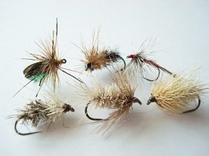 Hand tied flies